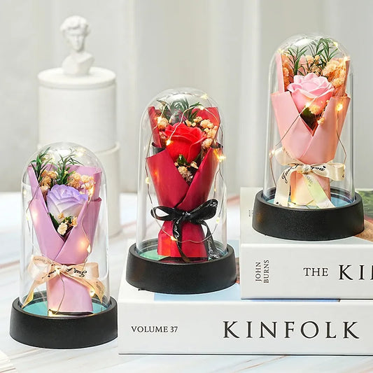 LED Everlasting Rose Bouquet