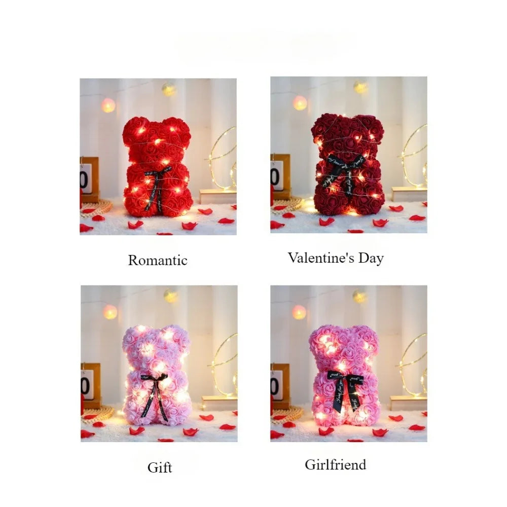 Forever Rose Bear | Rose Red
