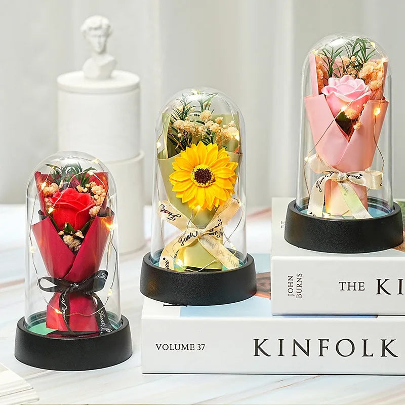 LED Everlasting Rose Bouquet